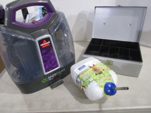 Spot Clean, Cash Box, Bunny Feeder