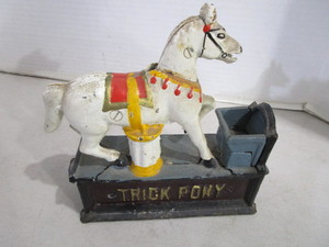 Trick Pony Mechanical Bank