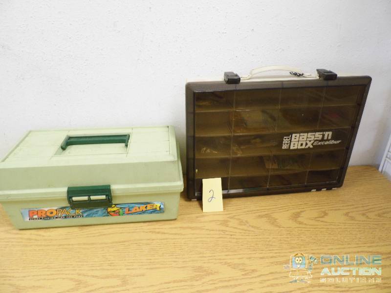 2 Tackle Boxes