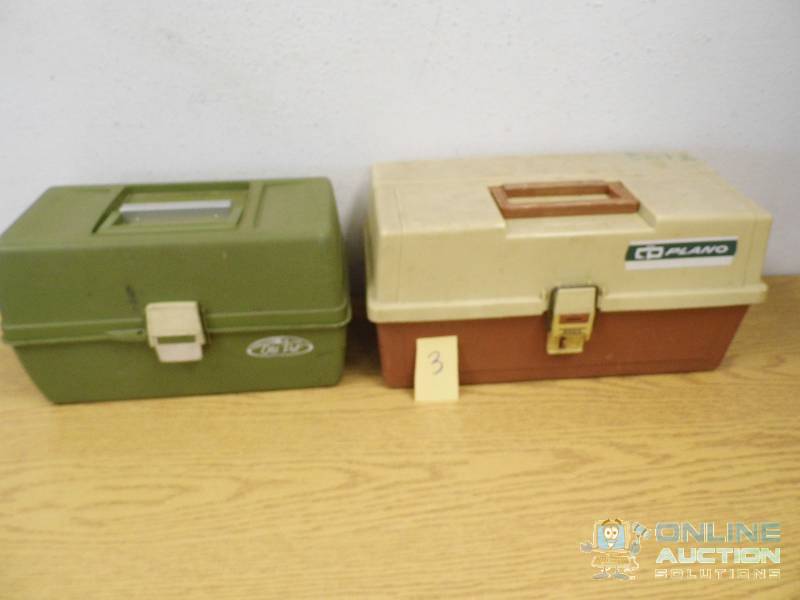 2 Tackle Boxes