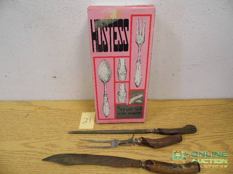 Hostess and Knife Set