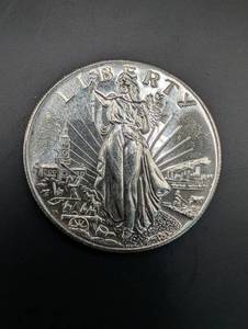 APM Silver Trade Unit 1 oz Troy .999 Fine Silver Round