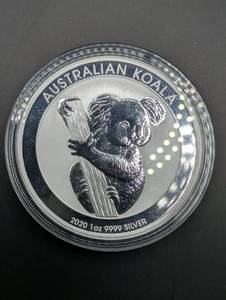 Australian Koala 2020 1 oz Silver round