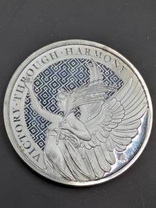 Monarch Portrait 1 oz .999 Silver round - 2021
