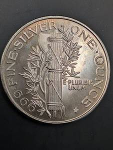 Mercury Dime design Fine Silver .999 1 oz round