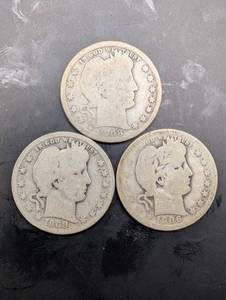 Barber Quarters - United States One Dollar Silver