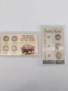 Buffalo Nickel Mint Mark Collection - 9 Coins with Certificate of Authenticity
