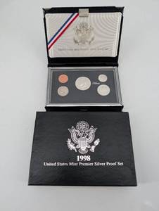 1998 United States Mint Premier Silver Proof Set