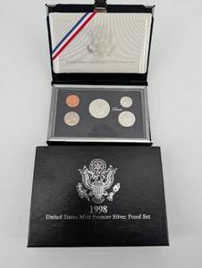 United States Mint Premier Silver Proof Set 1998