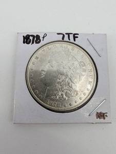 Morgan Silver Dollar 1878 - United States One Dollar Coin