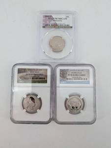 Quarters in Slabs (Lot of 3)