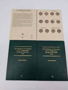District of Columbia & U.S. Territories Quarter Program 2009 Archival Quality (Lot of 3)