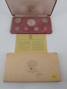 British Virgin Islands First Official Coinage Set -7 Coins