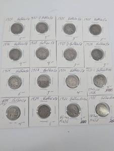 Buffalo Nickels - Mixed Dates (Lot of 16)