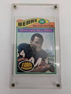 Walter Payton 1976 NFC All-Pro Bears Card - 1000 Yarder