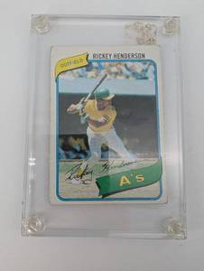 Rickey Henderson Baseball Card - Oakland Athletics