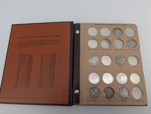 Beautiful 50 Piece Walking Liberty Half Starter Set!