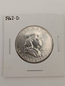 1962-D Franklin Half Dollar - Denver Mint