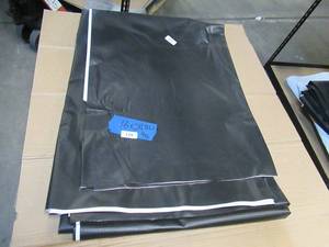 NEW Vinyl Tarp - 16 x 24  Black  White Vinyl tarp - 9 oz. Lightweight Duty