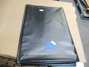 NEW Vinyl Tarp Remnant - 10 x 29  Black  Black Vinyl tarp - 13 oz. Midweight Duty