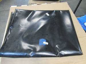NEW Vinyl Tarp - 10 x 18 Black  Black Vinyl tarp - 20 oz. Heavyweight Duty