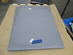 NEW Vinyl Tarp - 16 x 25  Gray  White Vinyl tarp - 9 oz. Lightweight Duty