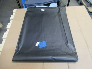 NEW Vinyl Tarp - 16 x 23  Black  White Vinyl tarp - 9 oz. Lightweight Duty