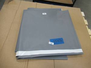 NEW Vinyl Tarp - 16 x 15  Gray  White Vinyl tarp - 9 oz. Lightweight Duty
