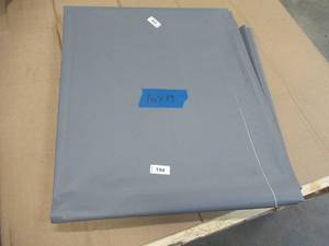 NEW Vinyl Tarp - 16 x 19  Gray  White Vinyl tarp - 9 oz. Lightweight Duty