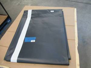 NEW Vinyl Tarp - 16 x 23  Black  White Vinyl tarp - 9 oz. Lightweight Duty