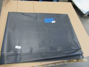 NEW Vinyl Tarp - 12 x 16  Black  White Vinyl tarp - 9 oz. Lightweight Duty