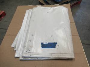 NEW Vinyl Tarp - 10 x 30 White  White Vinyl tarp - 20 oz. Heavyweight Duty