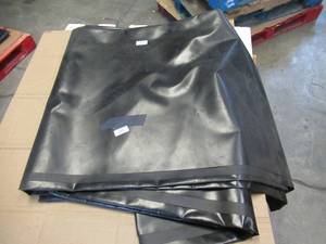 NEW Vinyl Tarp - 10 x 30 Black  Black Vinyl tarp - 20 oz. Heavyweight Duty