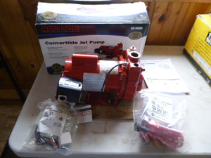 Red Lion Convertible Jet Pump