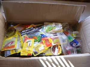 Box of Soft Plastic Bait