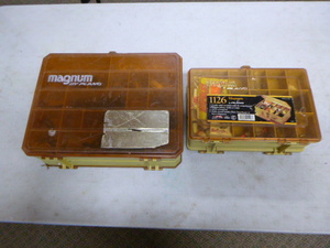 2 Tackle Boxes with Tackle