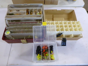 Tackle Boxes with Tackle