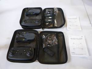 2 Black Falcon Drones