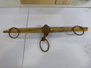 Antique Wooden Single Tree Yoke