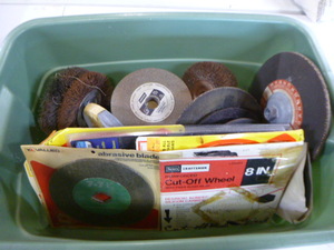 Assorted GrindingCutting Wheels and Brushes