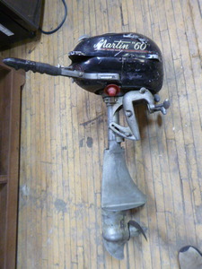 Vintage Martin 60 Outboard Motor