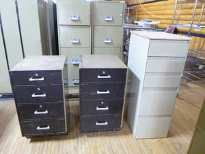 3 File Cabinets