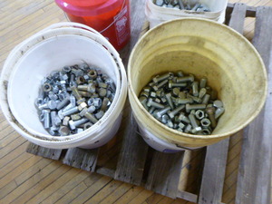 2 Buckets of Nuts and Bolts