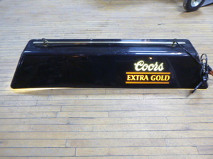 Coors Extra Gold Pool Table Light