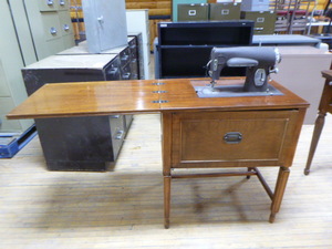 Vintage Kenmore Sewing Machine in Cabinet