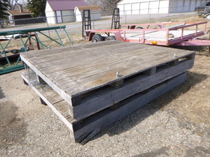 2 Large Wood Pallets