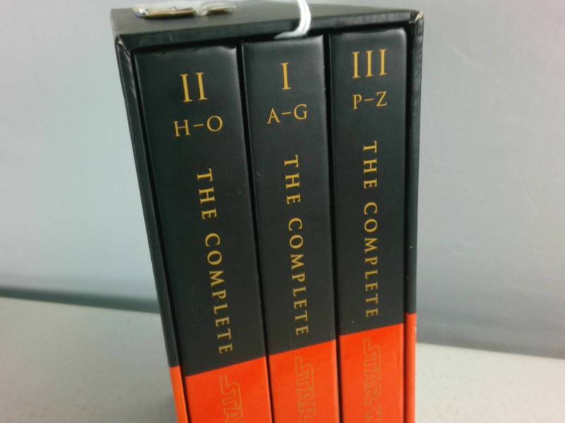 The Complete Star Wars Encyclopedia Hardcover Book Set with