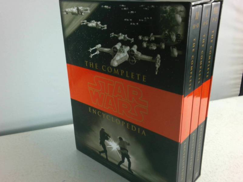 The Complete Star Wars Encyclopedia Hardcover Book Set with