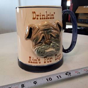 Drinkin Aint for Dogs - Vintage Mug
