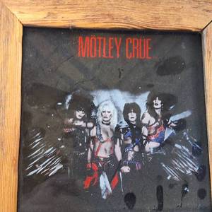 Motley Crue Framed Image